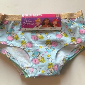 Girls, briefs five pack